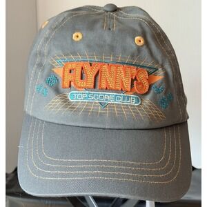 Disney Parks Tron Flynn's Top Score Club Hat Adjustable Magic Kingdom WDW EUC